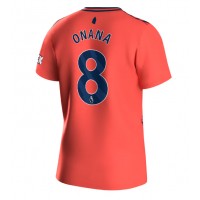 Camisa de time de futebol Everton Amadou Onana #8 Replicas 2º Equipamento 2023-24 Manga Curta